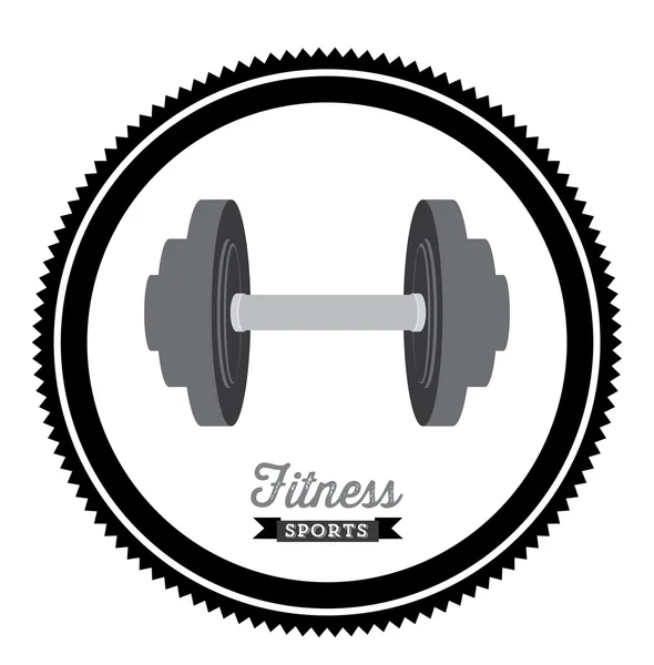 Fitness tasarım — Stok Vektör