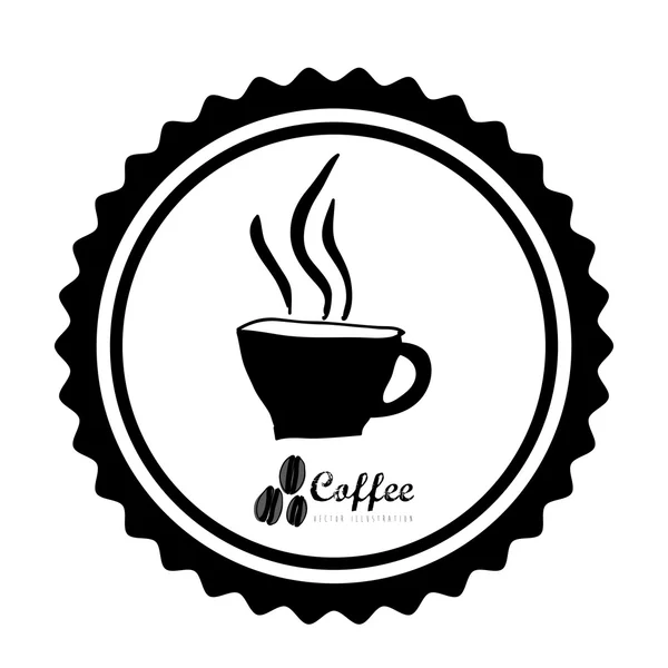 Koffie ontwerp — Stockvector