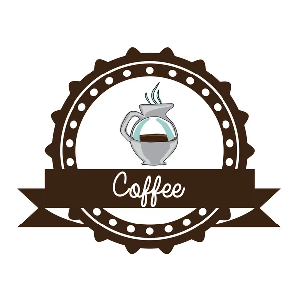 Koffie ontwerp — Stockvector