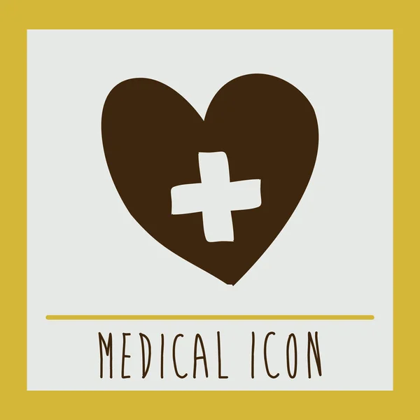 Diseño médico — Vector de stock