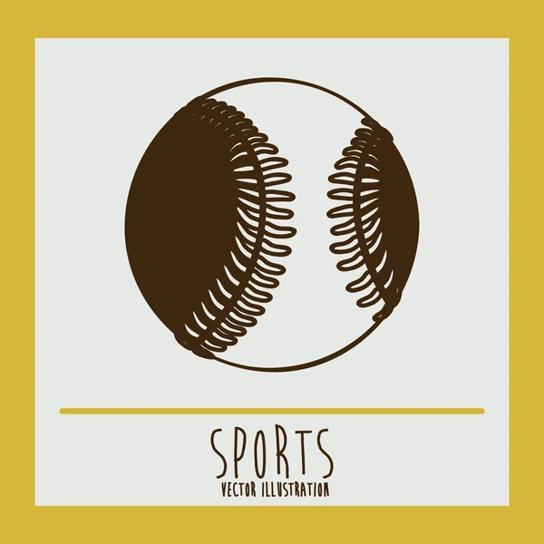 Diseño deportivo — Vector de stock