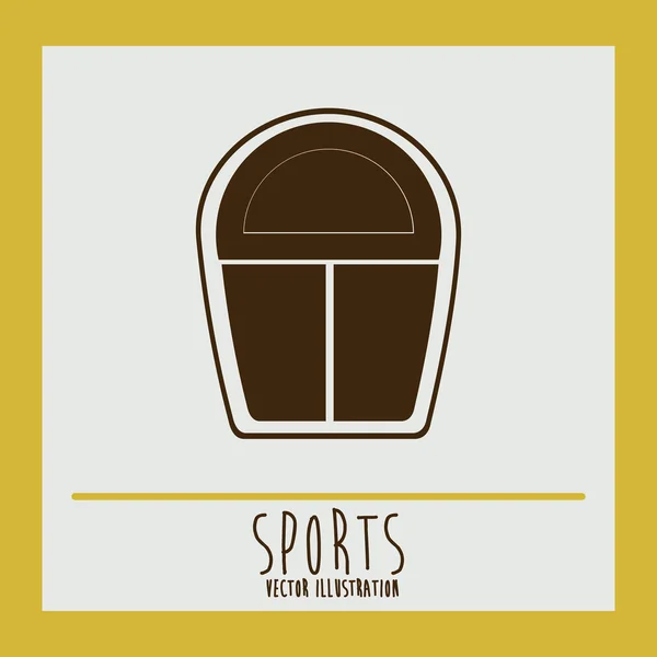 Design desportivo — Vetor de Stock