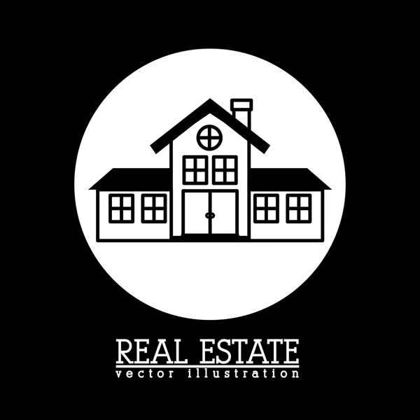 Real estate design — Stock Vector