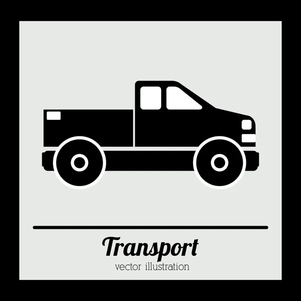 Diseño del transporte — Vector de stock