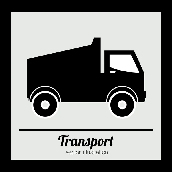 Concepção dos transportes — Vetor de Stock