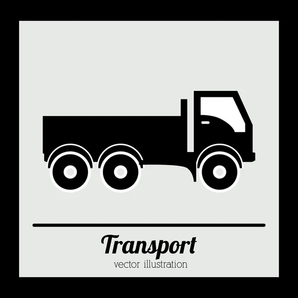 Concepção dos transportes — Vetor de Stock