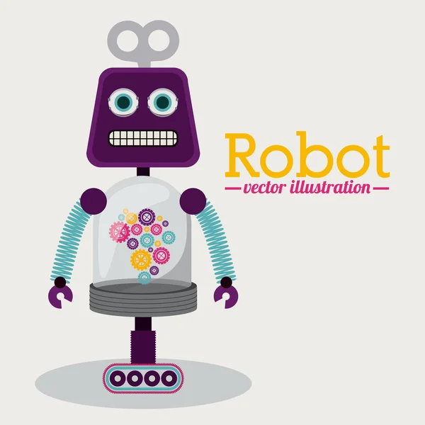 Robot tervezés — Stock Vector