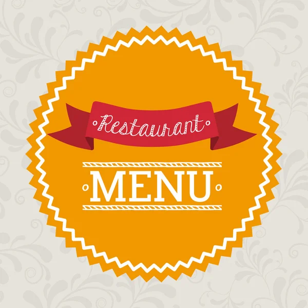 Design de restaurant — Image vectorielle