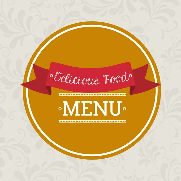 Diseño del restaurante — Vector de stock