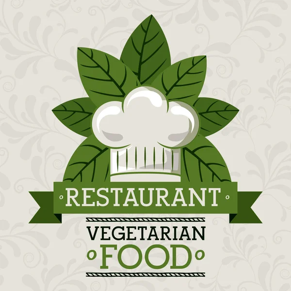 Diseño del restaurante — Vector de stock