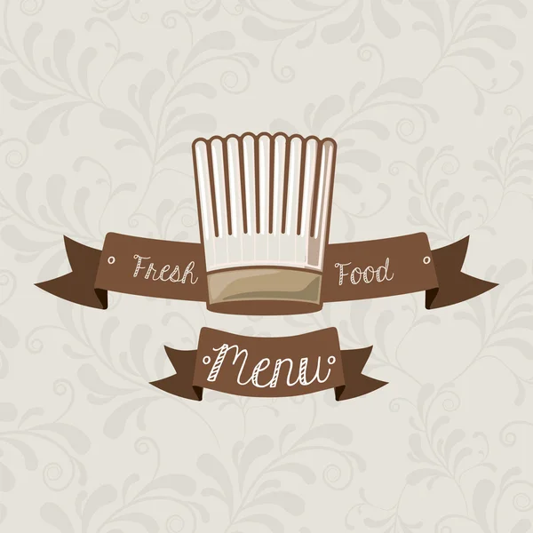 Diseño del restaurante — Vector de stock