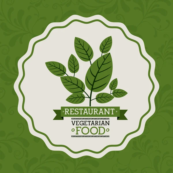 Diseño del restaurante — Vector de stock