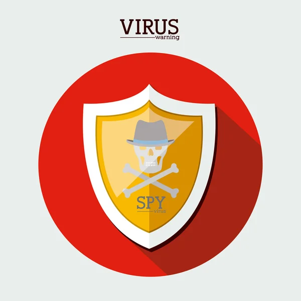 Diseño de seguridad — Vector de stock