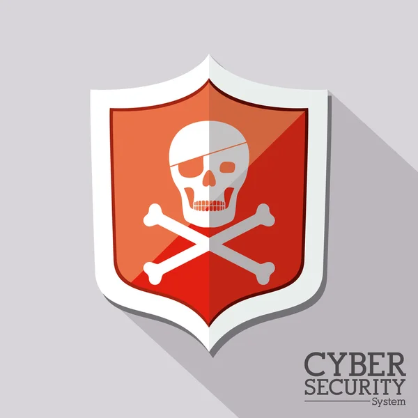 Diseño de seguridad — Vector de stock