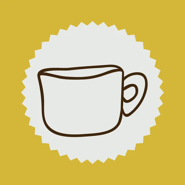 Cup ontwerp — Stockvector