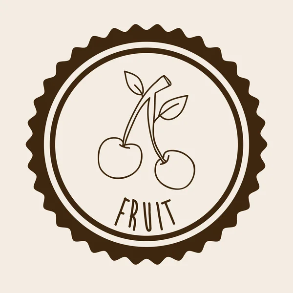 Diseño de frutas — Vector de stock