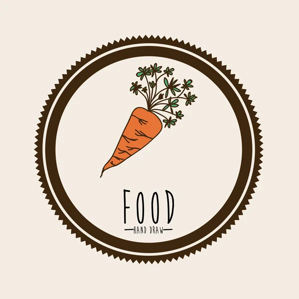 Diseño de alimentos — Vector de stock