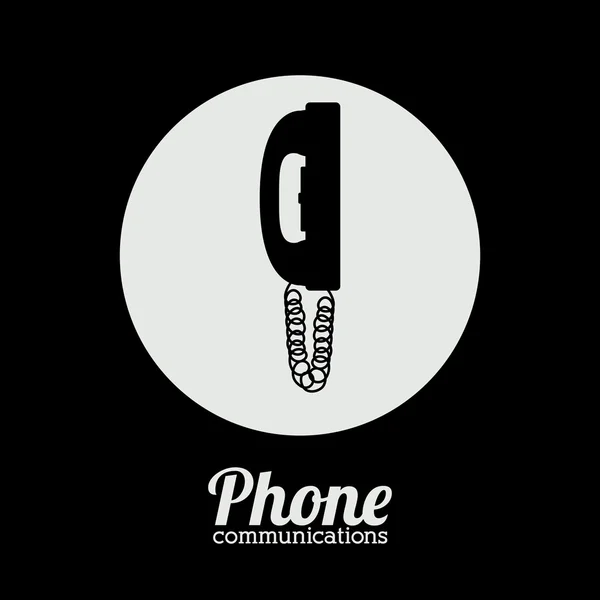 Design del telefono — Vettoriale Stock