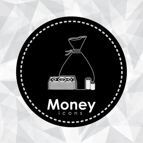 Design de dinheiro — Vetor de Stock