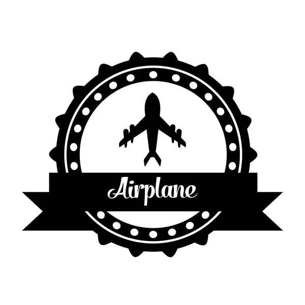 Design aeroplano — Vettoriale Stock