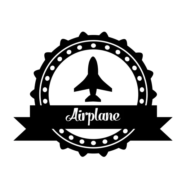 Design aeroplano — Vettoriale Stock