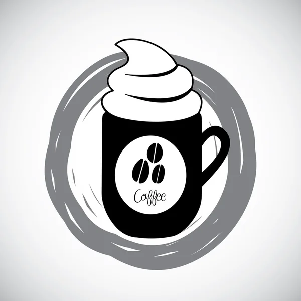 Diseño de café — Archivo Imágenes Vectoriales