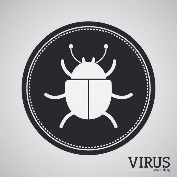 Conception du virus — Image vectorielle