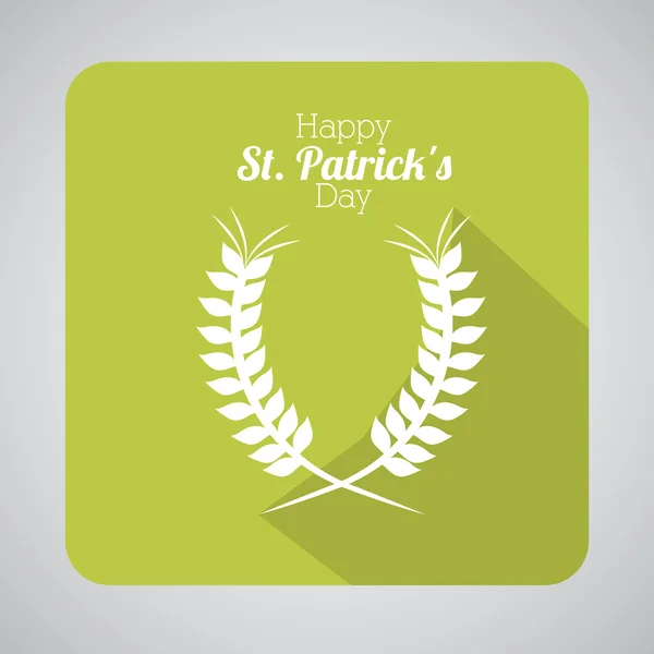 St patricks day design — Stock Vector