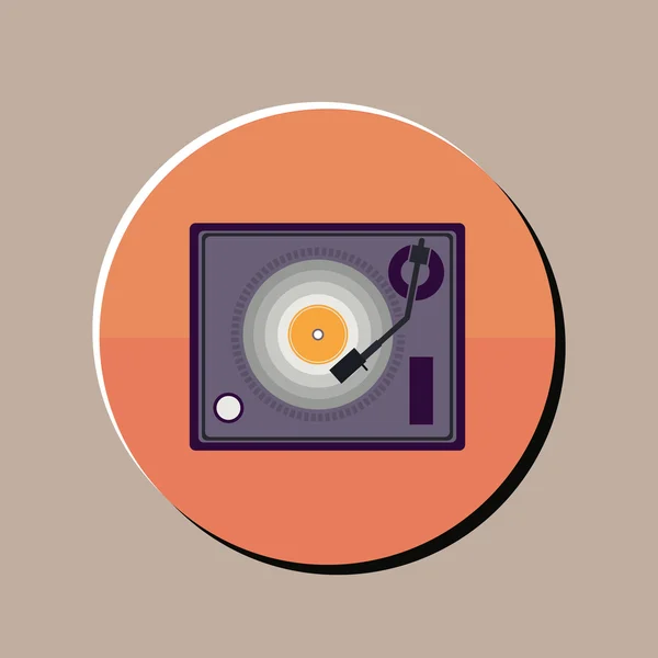 Diseño musical — Vector de stock