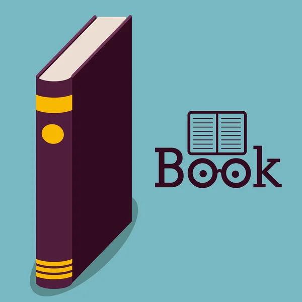 Diseño del libro — Vector de stock