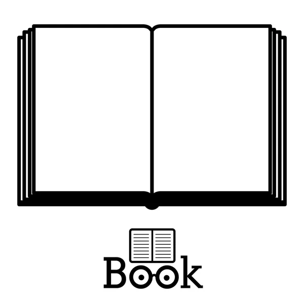 Diseño del libro — Vector de stock