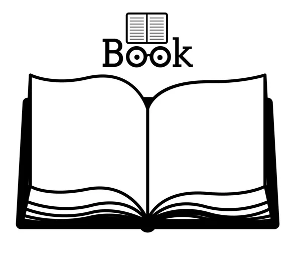Desenho de livro — Vetor de Stock