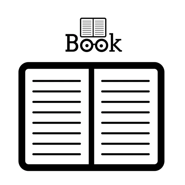 Diseño del libro — Vector de stock