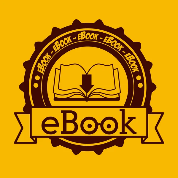 EBook design — Stockový vektor