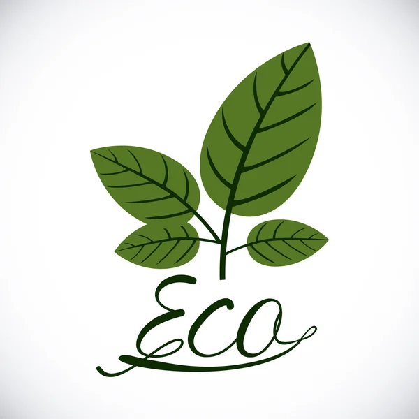 Ecologie ontwerp — Stockvector