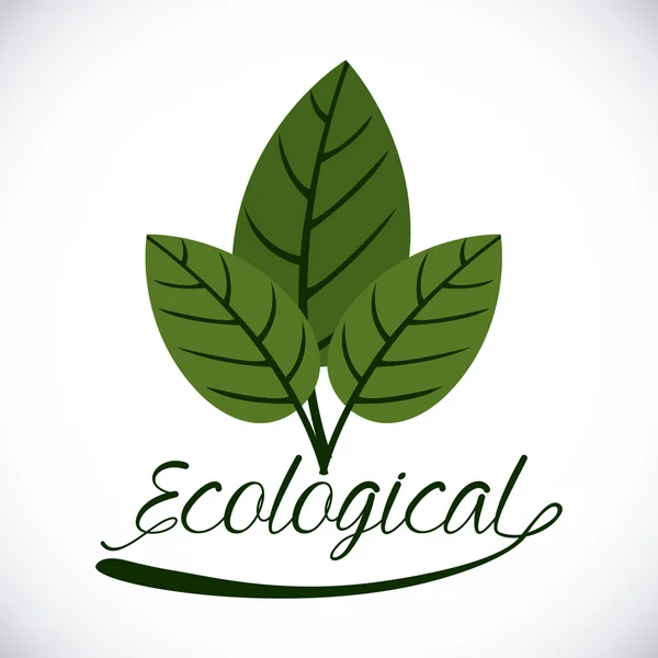 Экологический дизайн — стоковый вектор