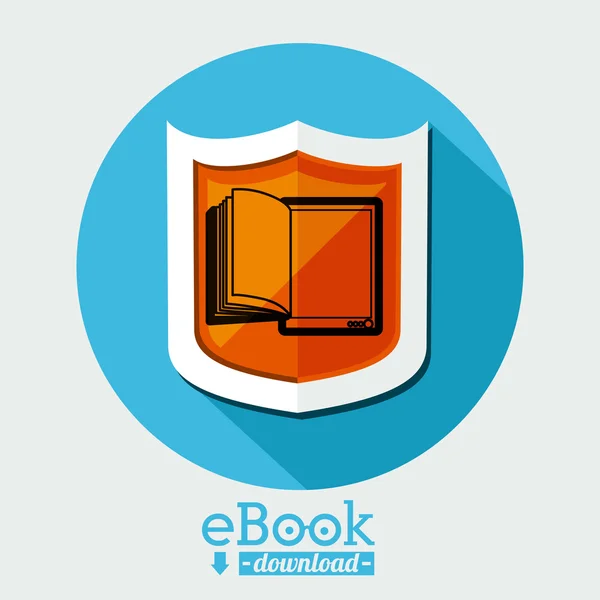 EBook ontwerp — Stockvector