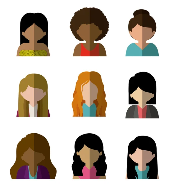 Diseño de personas — Vector de stock