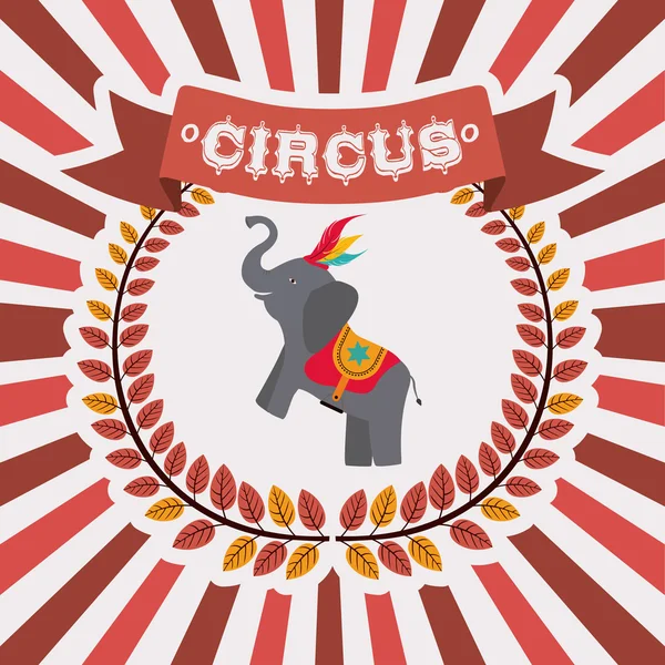 Diseño de circo — Archivo Imágenes Vectoriales