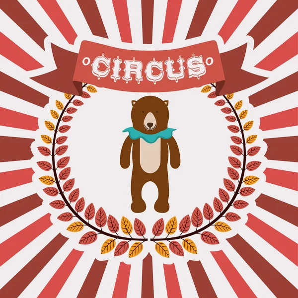 Diseño de circo — Vector de stock