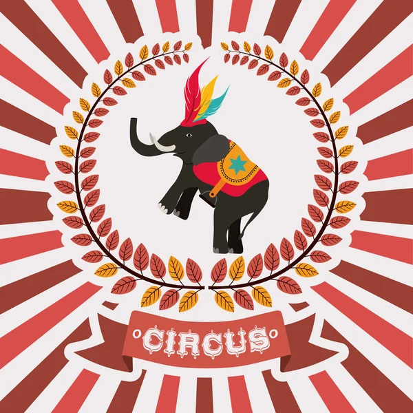 Diseño de circo — Vector de stock