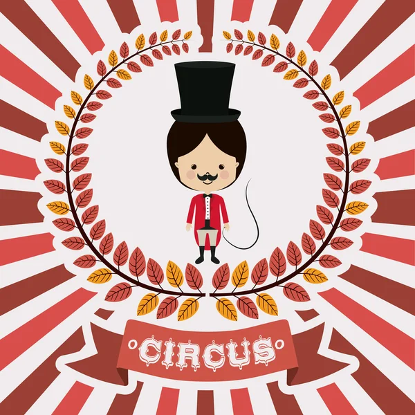 Diseño de circo — Vector de stock