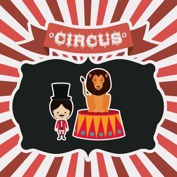 Design de circo —  Vetores de Stock