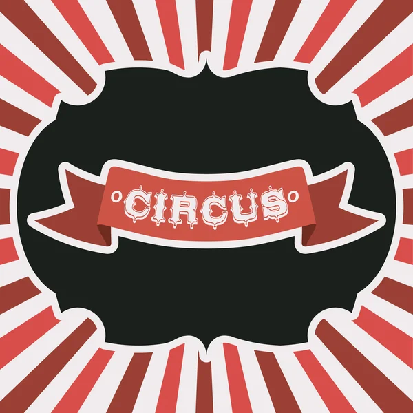 Conception de cirque — Image vectorielle