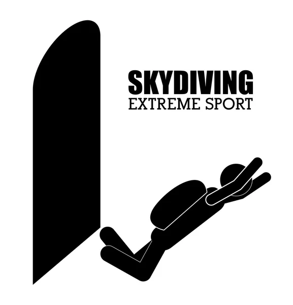 Extreme sporten ontwerp — Stockvector