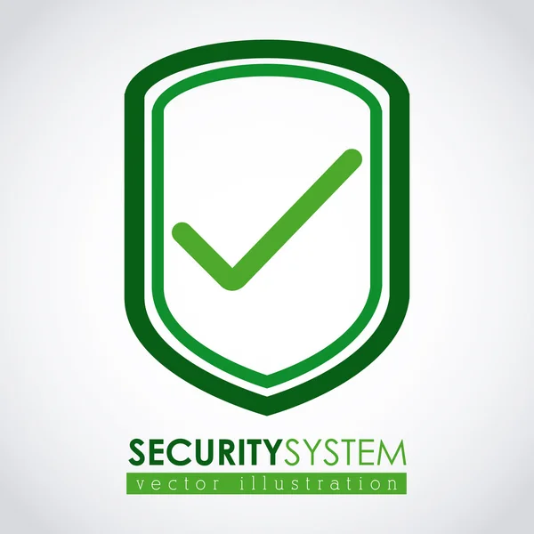 Security ontwerp — Stockvector