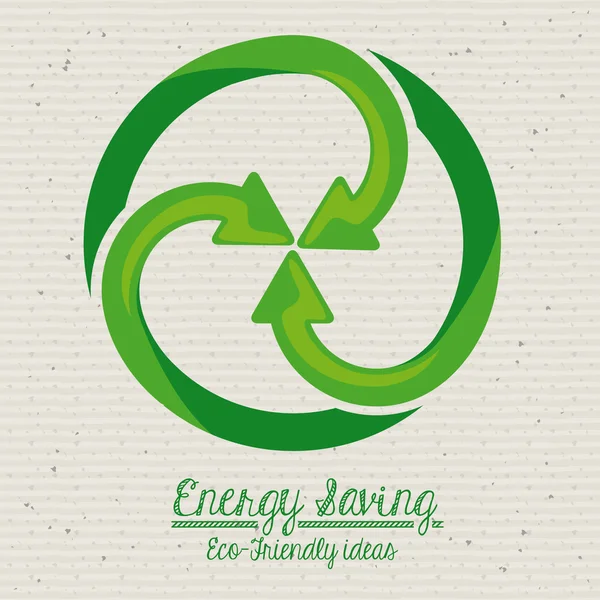 Diseño energético — Vector de stock