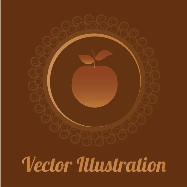 Diseño de alimentos — Vector de stock