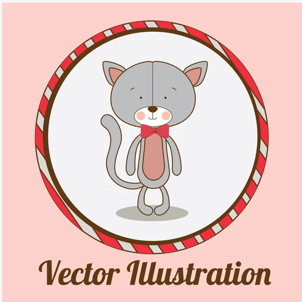 Diseño de animales — Vector de stock