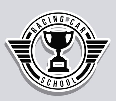 Yarış tasarım, vektör çizim.